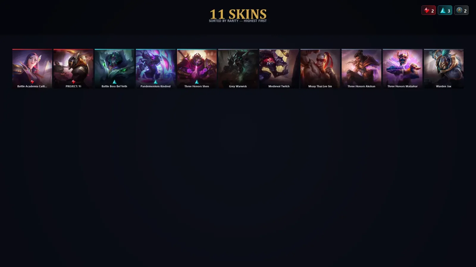 [LoL] | TR | Level 33 | Platinum II | 39 Champions | 11 Skins