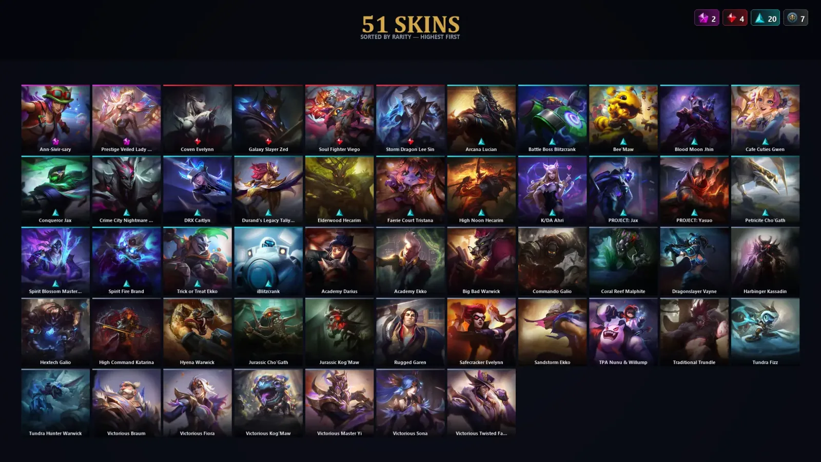 [LoL] | TR | Level 96 | Emerald II | 109 Champions | 51 Skins | 73,707 BE — LoL account