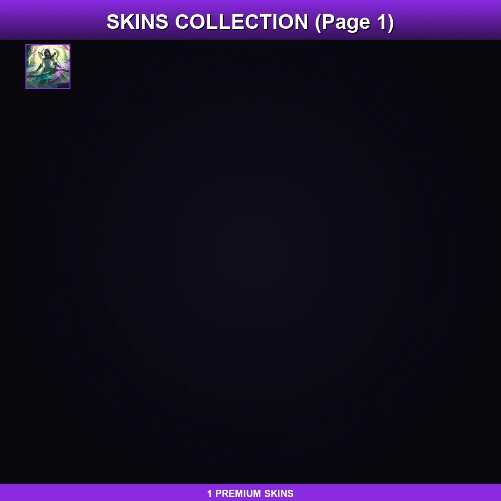 BR | Lv33 | Unranked | 1 Skin | 20 Champ