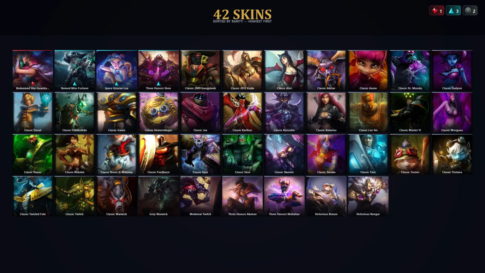 [LoL] | TR | Level 45 | Diamond IV | 67 Champions | 42 Skins | 19,802 BE