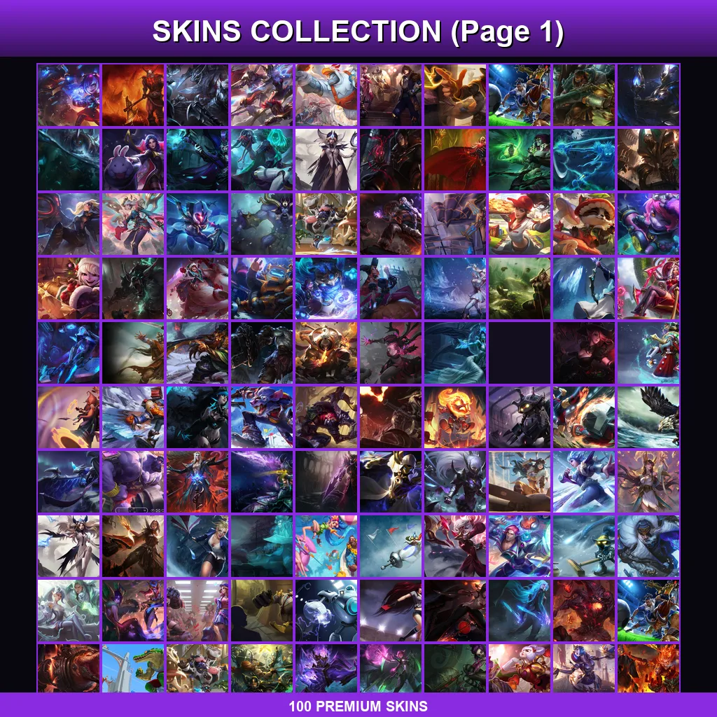 BR | Lv274 | Silver I | 250 Skin | 172 Champ