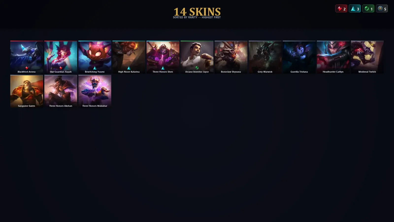 [LoL] | TR | Level 37 | Diamond IV | 57 Champions | 14 Skins | 11,950 BE