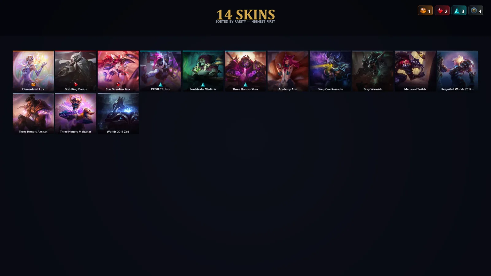 [LoL] | TR | Level 30 | Master | 99 Champions | 14 Skins
