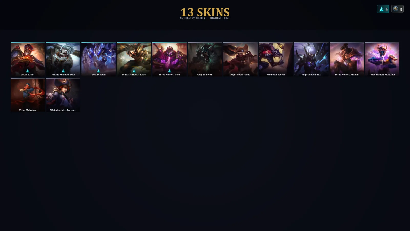 [LoL] | TR | Level 82 | Emerald IV | 114 Champions | 13 Skins