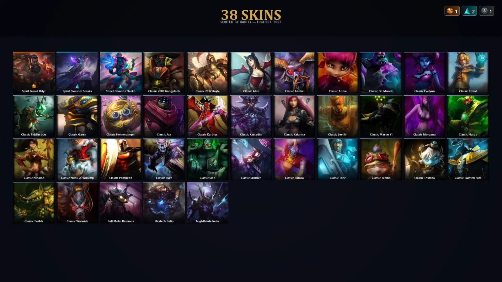 [LoL] | TR | Level 37 | 35 Champions | 6 Skins | 29,855 BE