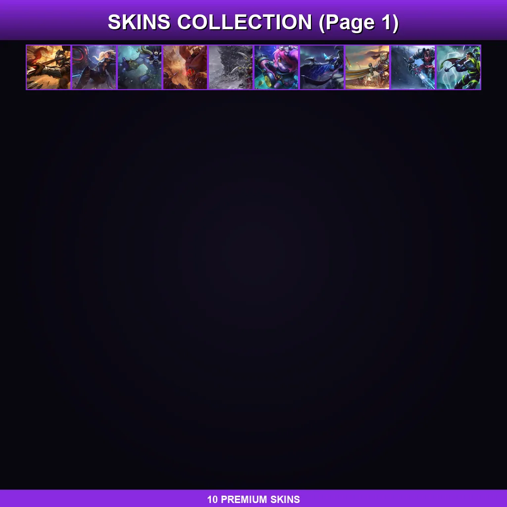 LAN | Lv33 | Unranked | 10 Skin | 40 Champ with Singed