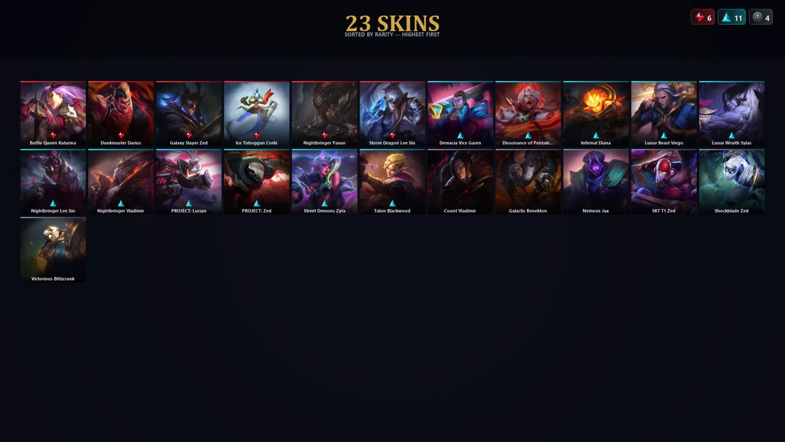 [LoL] | TR | Level 102 | Silver IV | 51 Champions | 23 Skins | 13,999 BE — Silver League of Legends