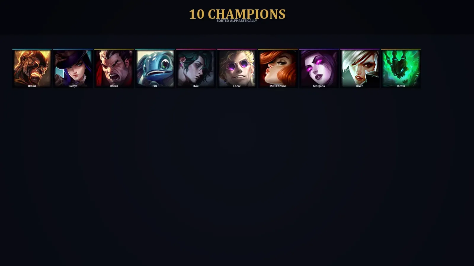 [LoL] | TR | Level 30 | 10 Champions | 37,220 BE