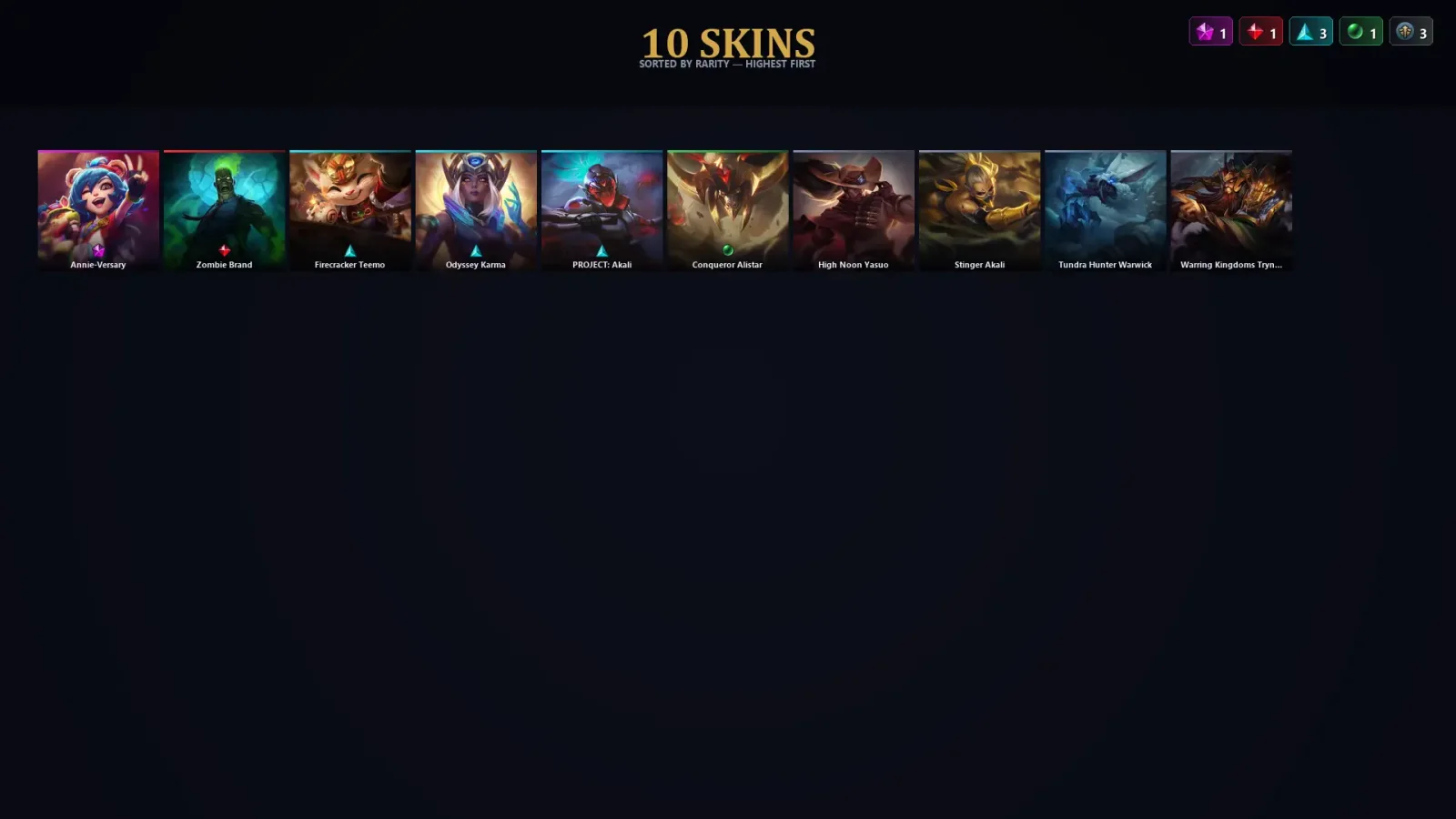 [LoL] | TR | Level 48 | Bronze II | 69 Champions | 10 Skins