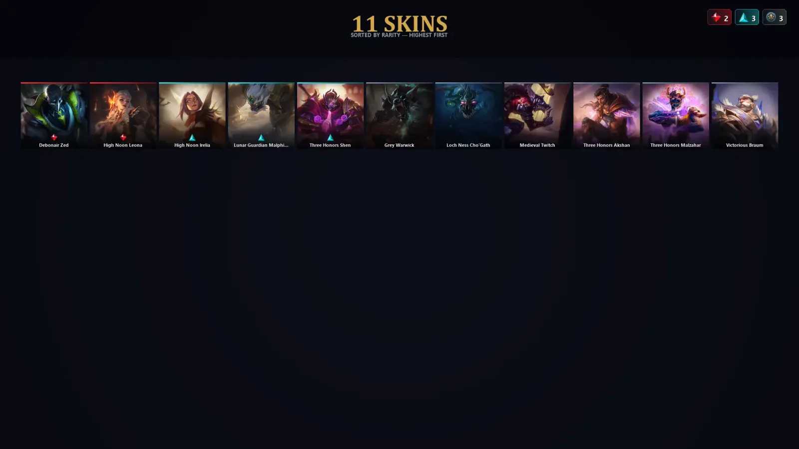 [LoL] | EUW | Level 52 | Diamond IV | 68 Champions | 11 Skins | 14,662 BE