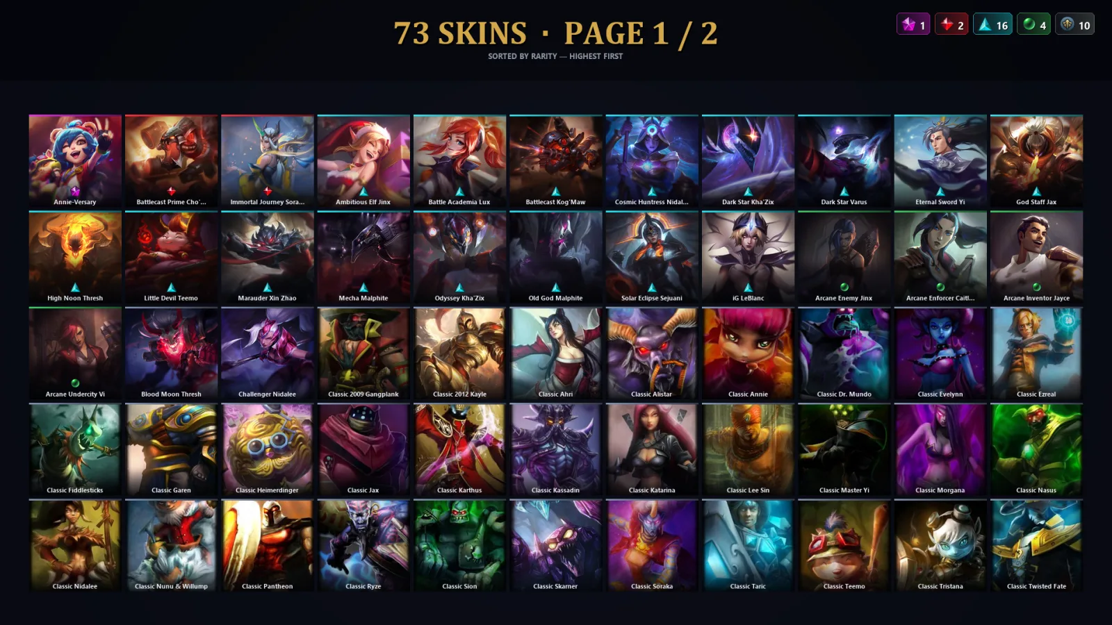 [LoL] | TR | Level 111 | Gold IV | 93 Champions | 41 Skins — LoL account