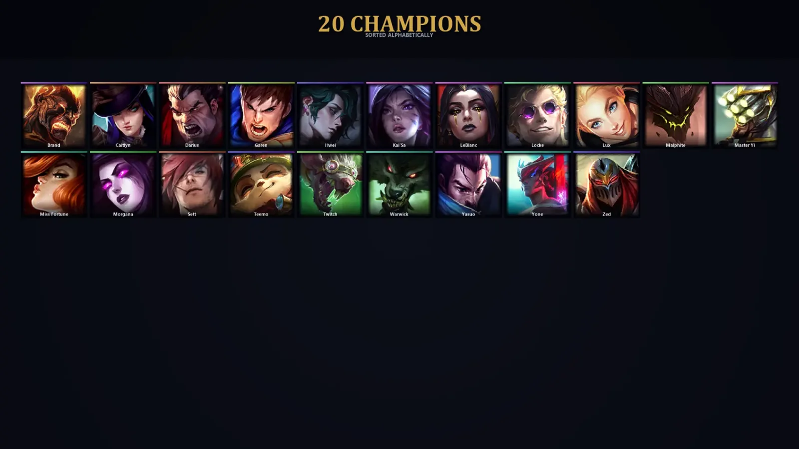 [LoL] | TR | Level 30 | 20 Champions | 32,850 BE