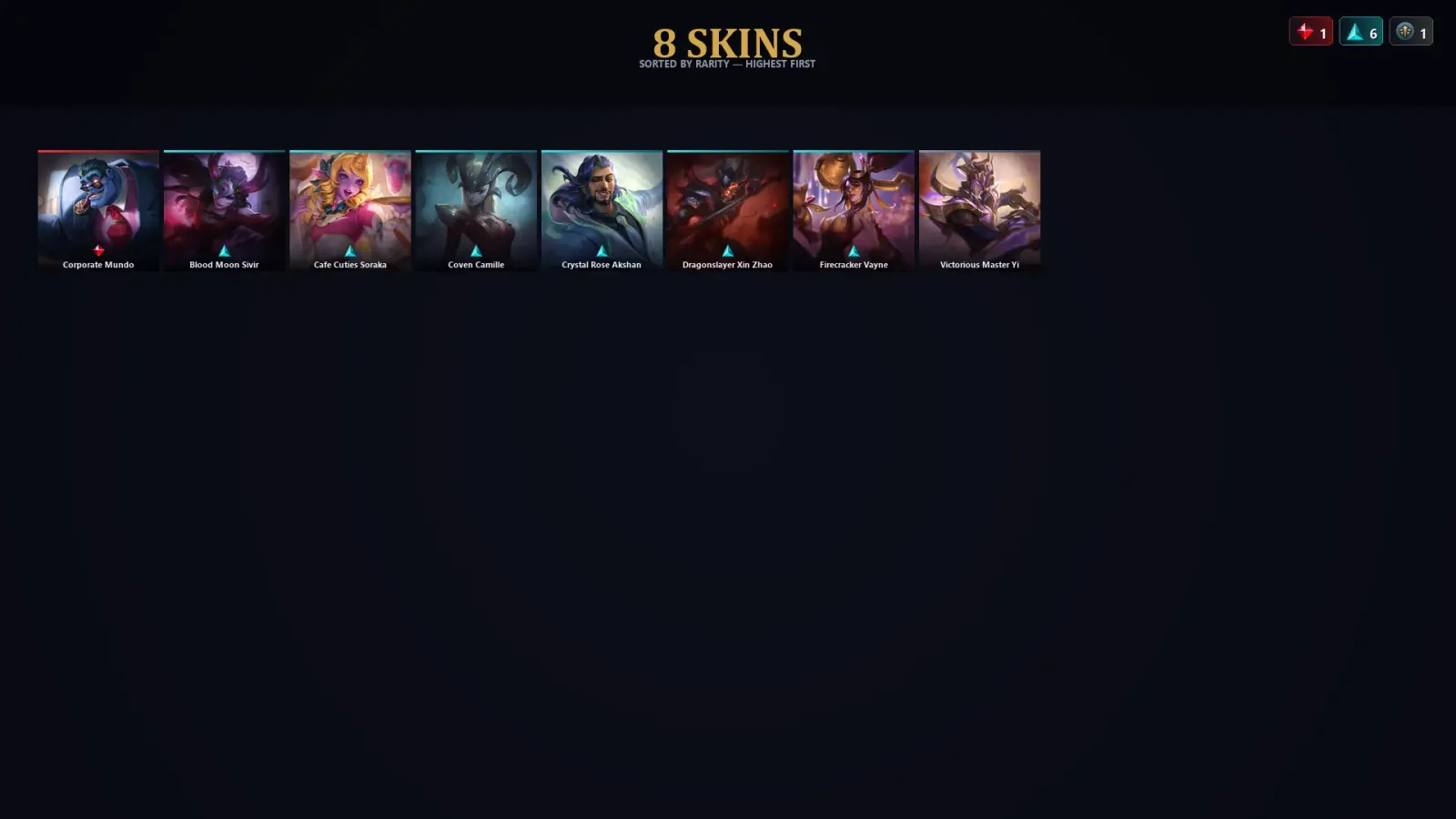 [LoL] | EUW | Level 65 | 50 Champions | 8 Skins — LoL account