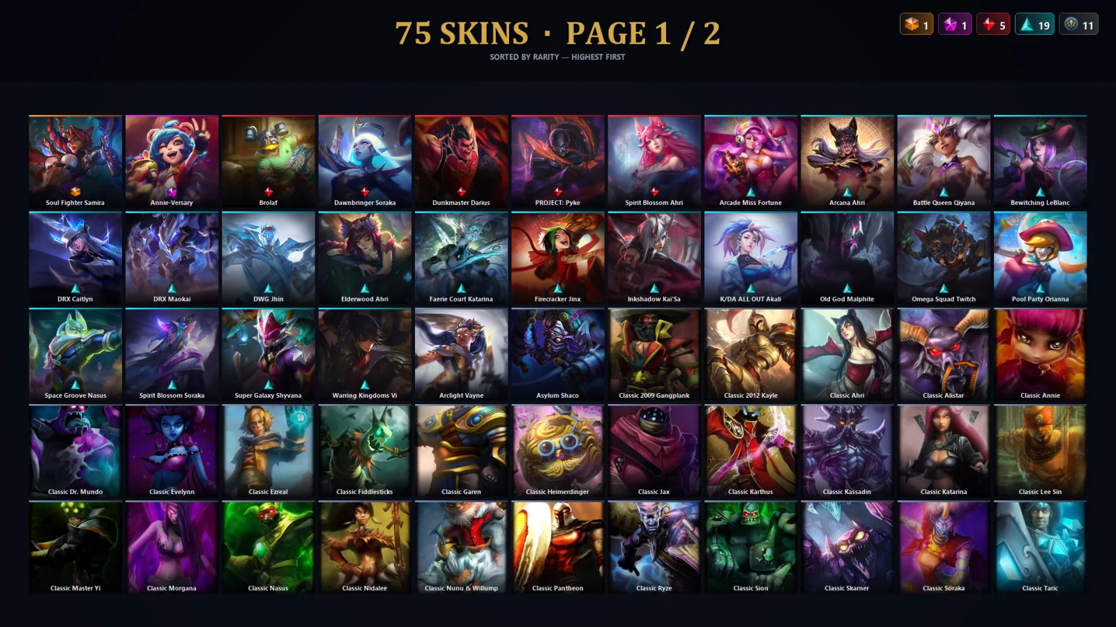 [LoL] | TR | Level 139 | 112 Champions | 43 Skins