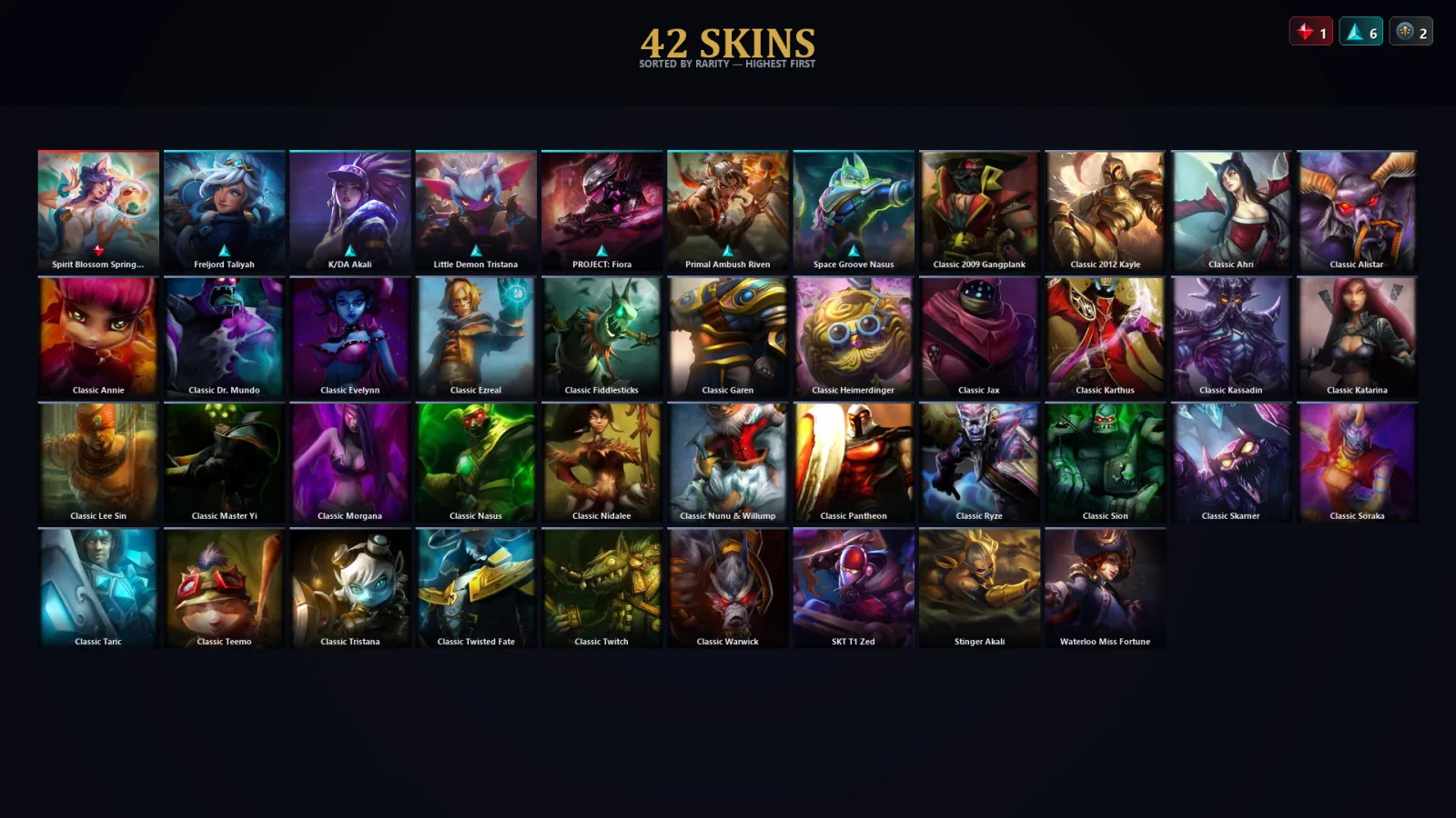 [LoL] | TR | Level 31 | Iron IV | 51 Champions | 10 Skins | 65,400 BE