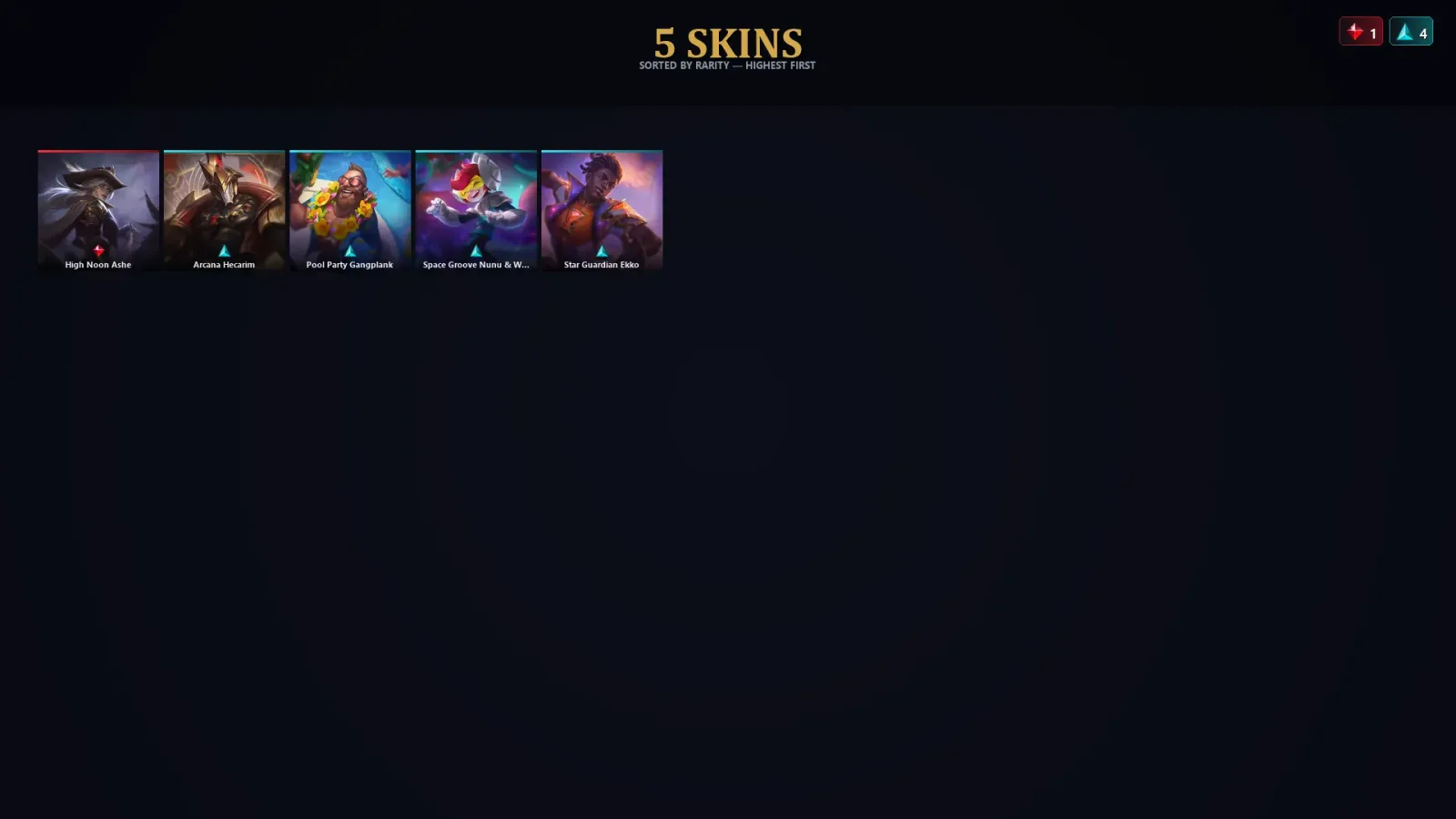 [LoL] | TR | Level 35 | Gold IV | 40 Champions | 5 Skins — LoL account