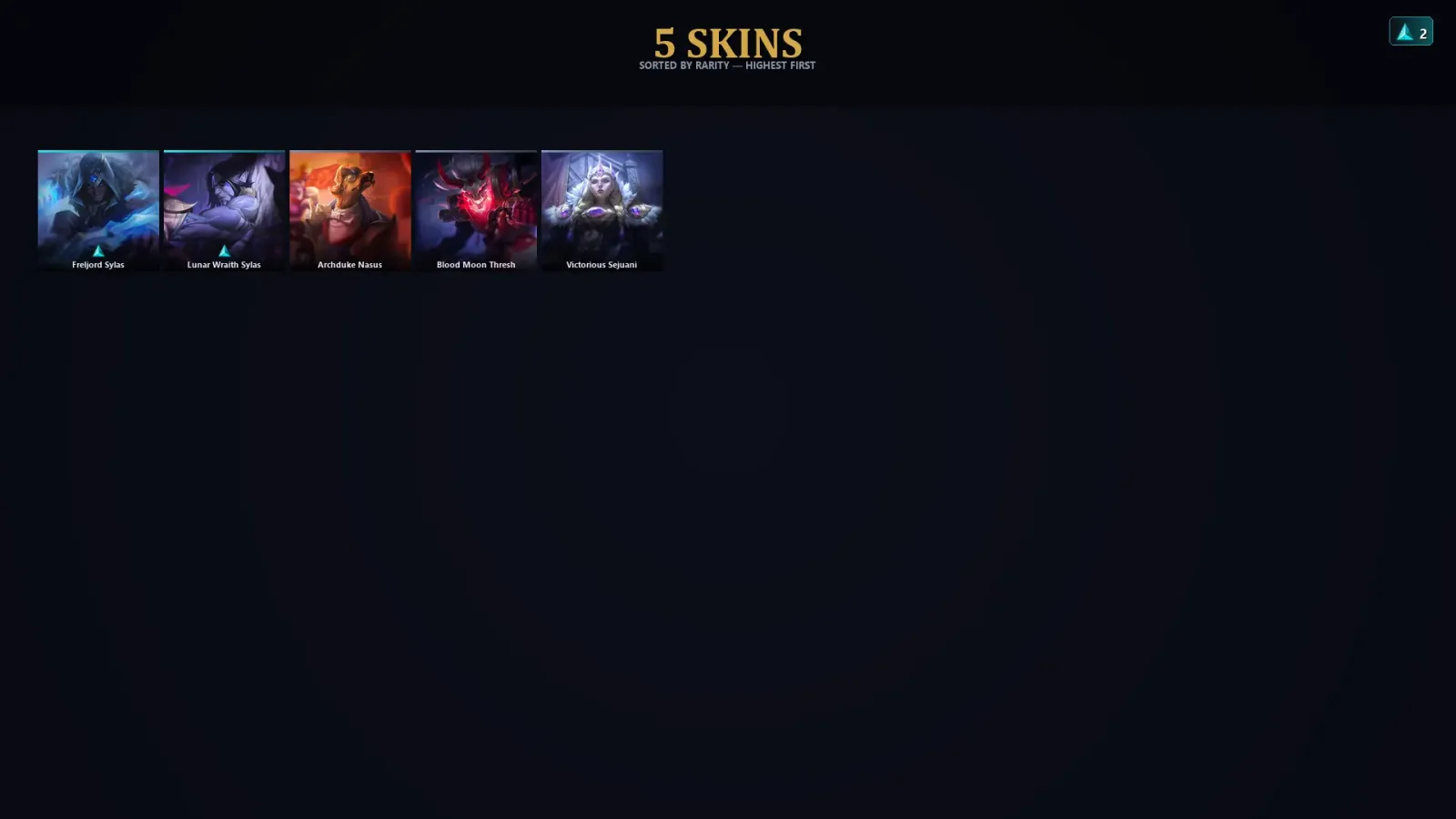 [LoL] | EUW | Level 43 | 34 Champions | 5 Skins — LoL account