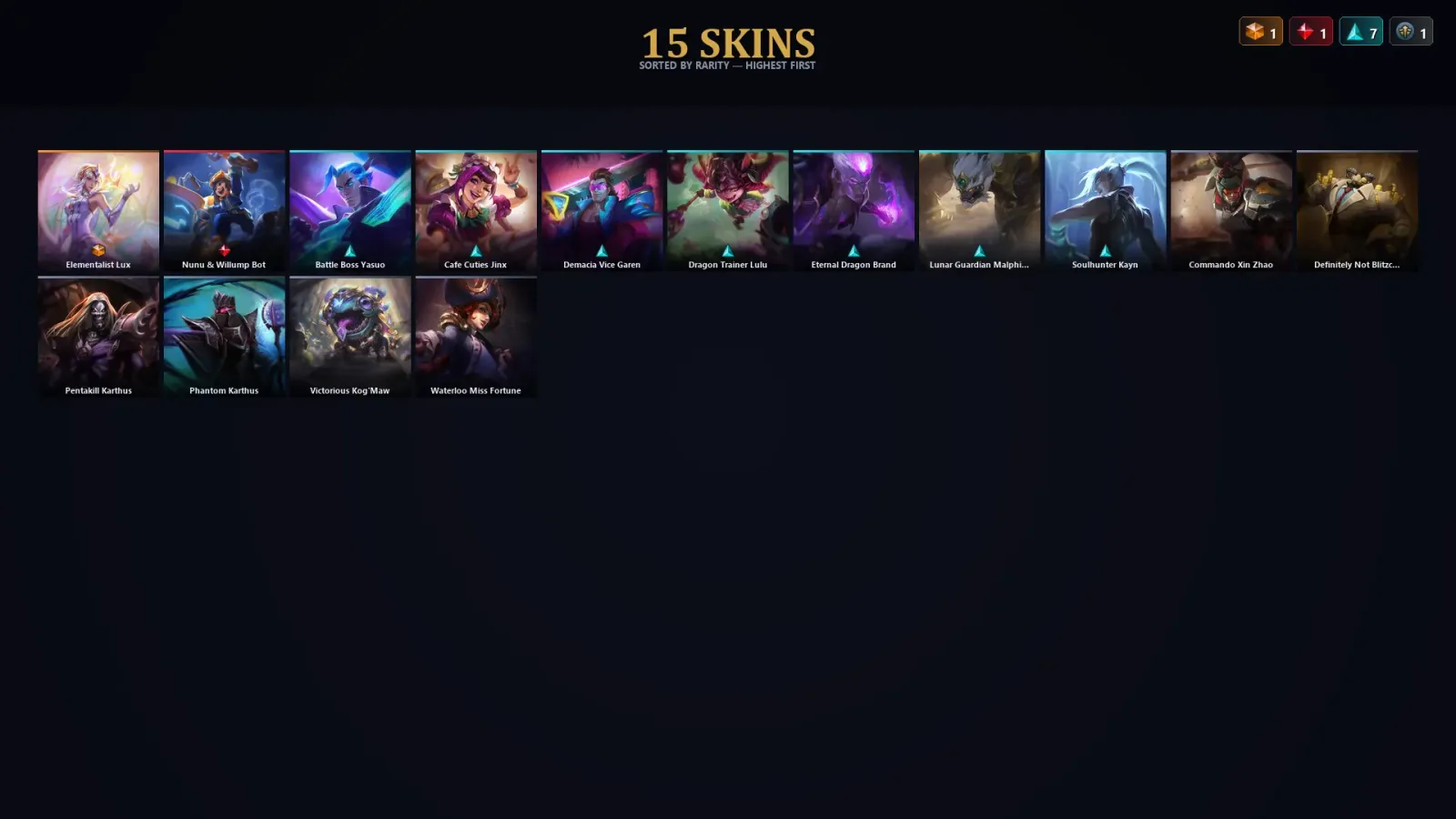 [LoL] | EUW | Level 32 | 53 Champions | 15 Skins — LoL account