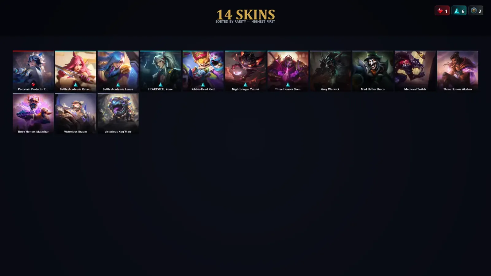 [LoL] | EUW | Level 47 | Emerald II | 80 Champions | 14 Skins