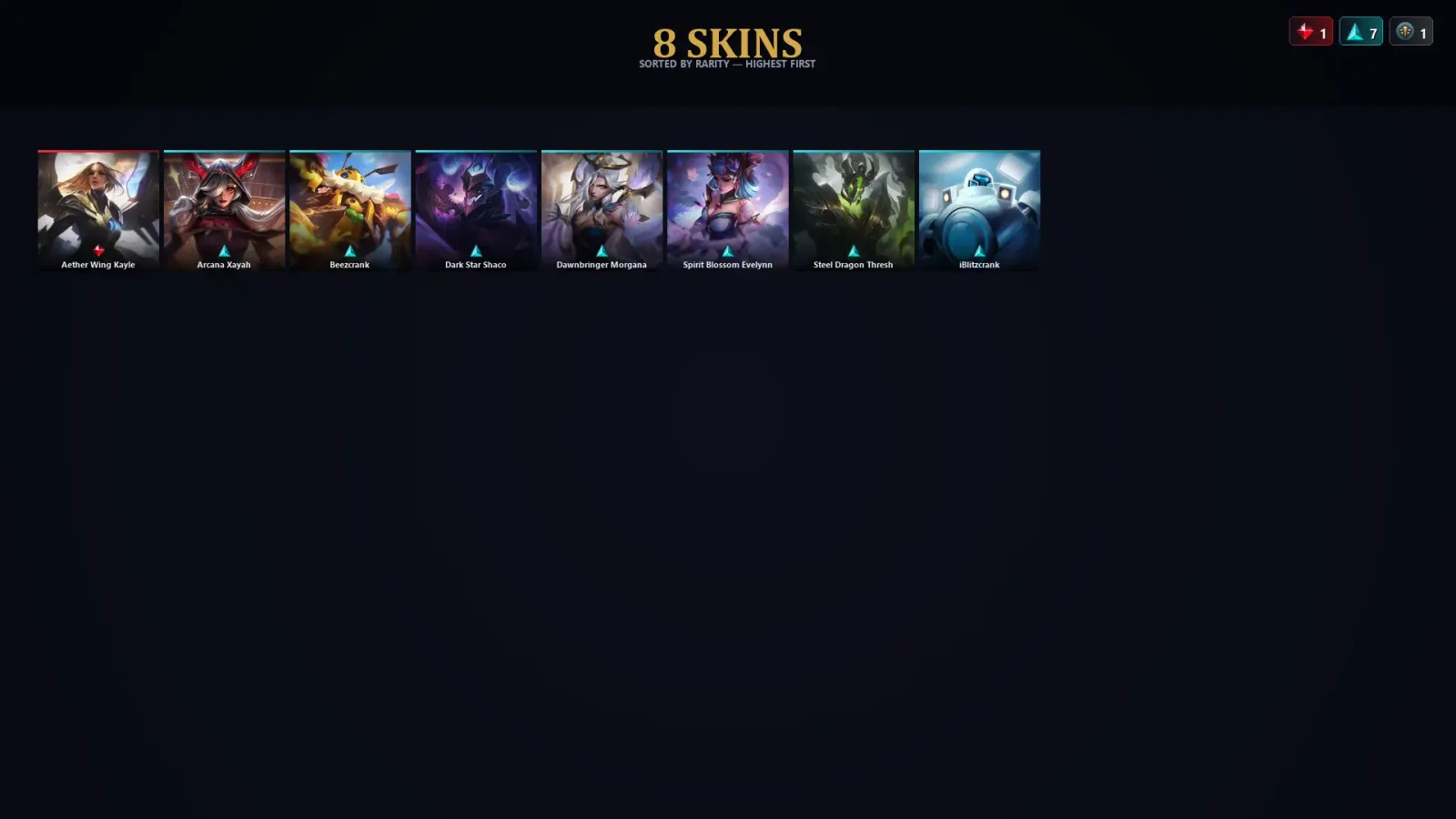 [LoL] | TR | Level 47 | Platinum IV | 58 Champions | 8 Skins — LoL account