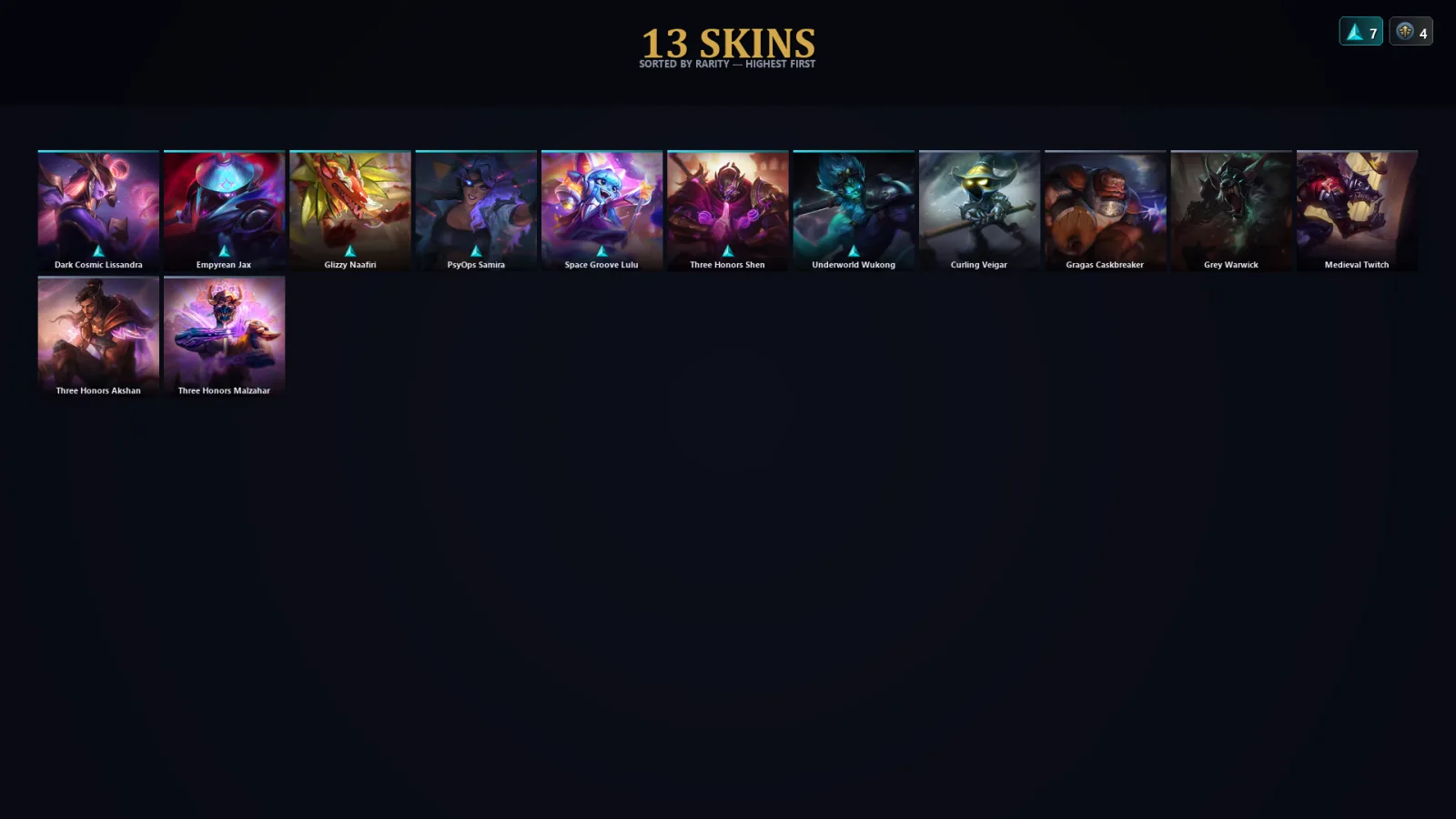 [LoL] | EUW | Level 30 | Master | 89 Champions | 13 Skins | 11,172 BE