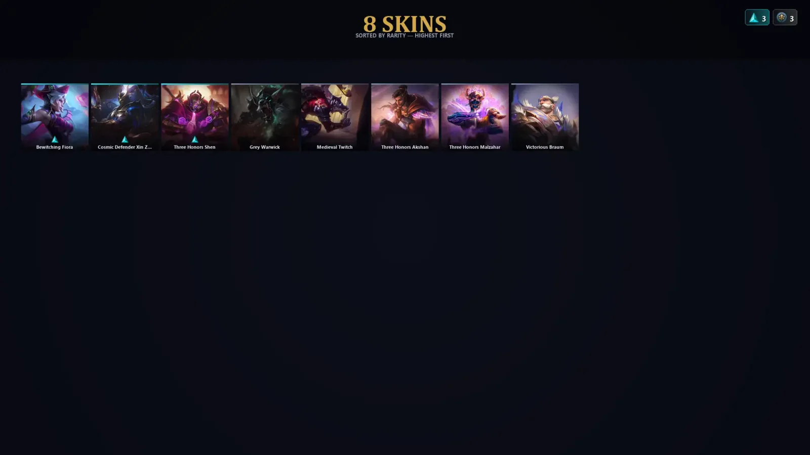 [LoL] | TR | Level 50 | Gold III | 95 Champions | 8 Skins — LoL account