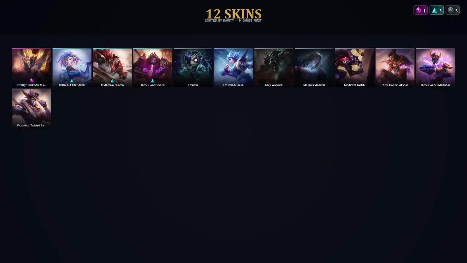 [LoL] | EUW | Level 39 | Emerald III | 67 Champions | 12 Skins