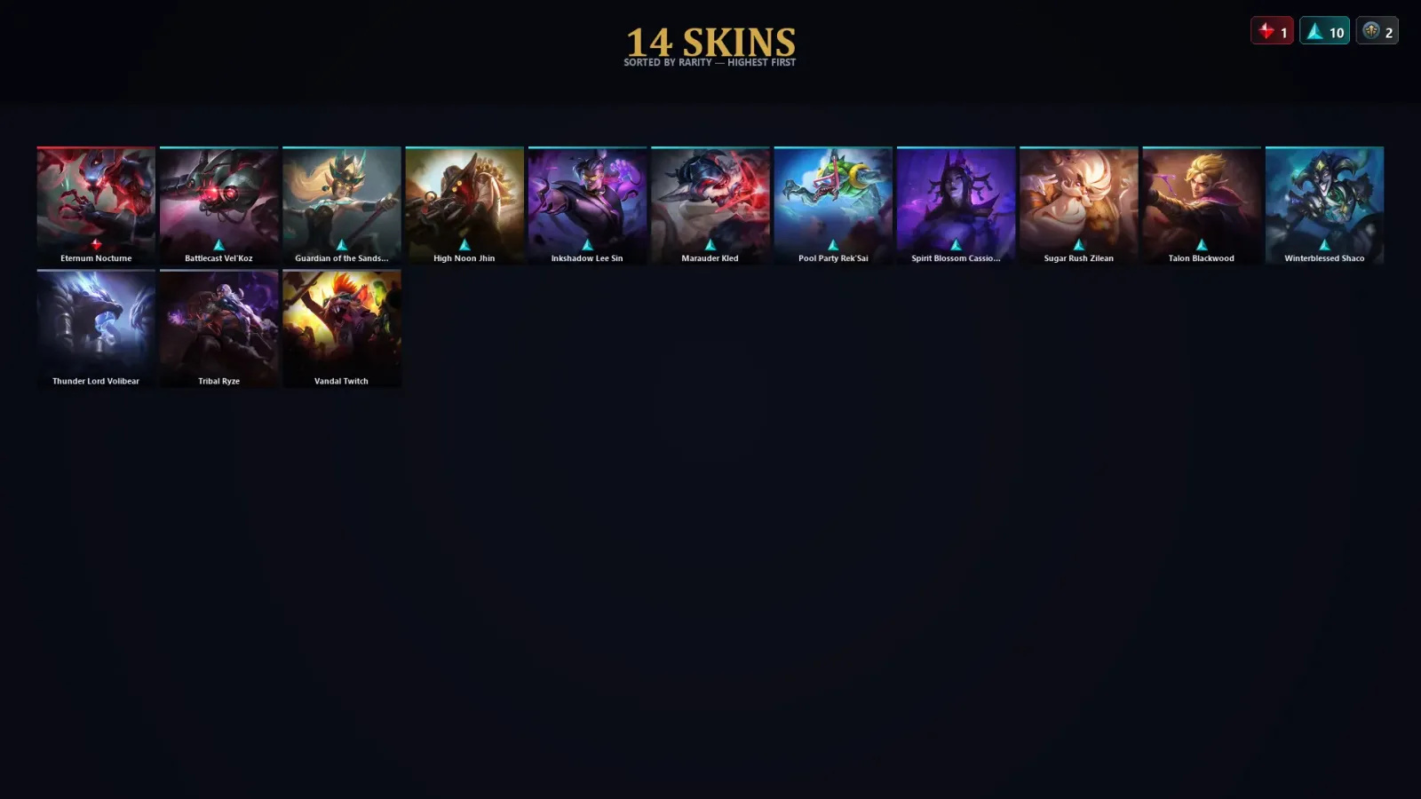 [LoL] | TR | Level 60 | Emerald IV | 87 Champions | 14 Skins