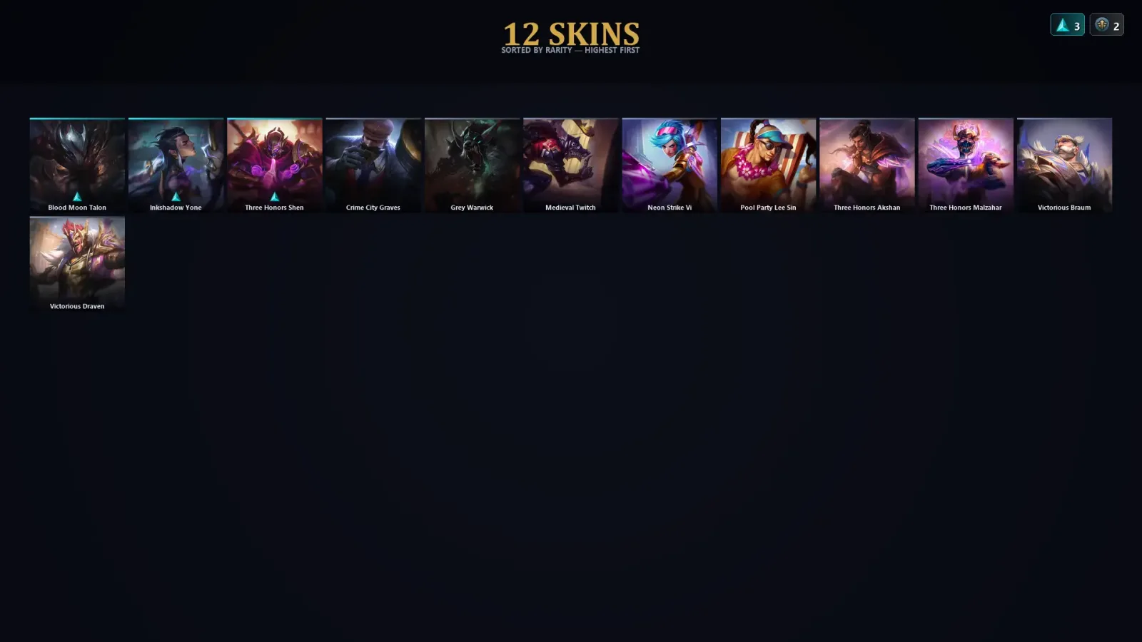 [LoL] | EUW | Level 30 | Master | 67 Champions | 12 Skins | 41,580 BE