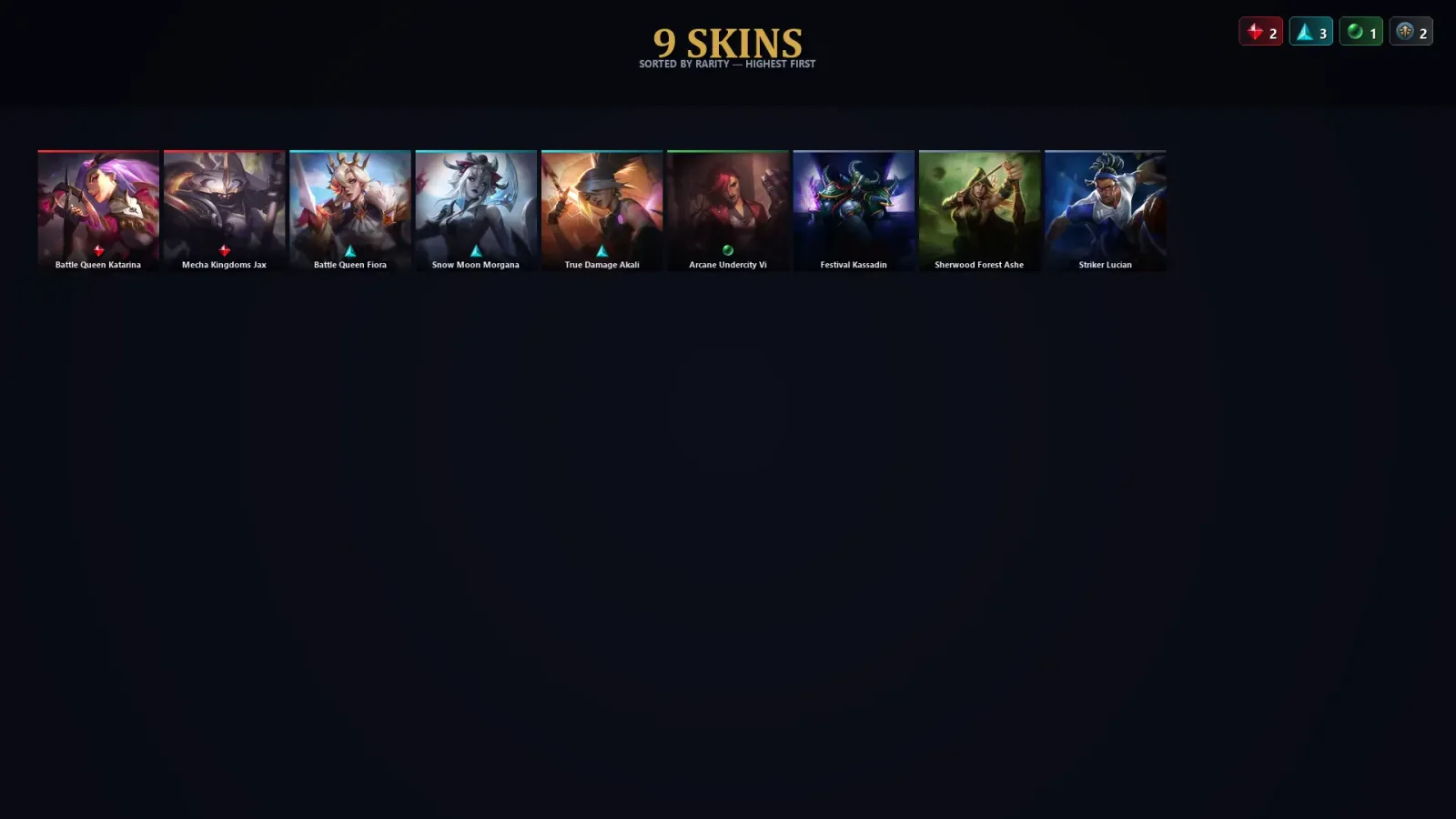 [LoL] | TR | Level 57 | Diamond IV | 123 Champions | 9 Skins — LoL account