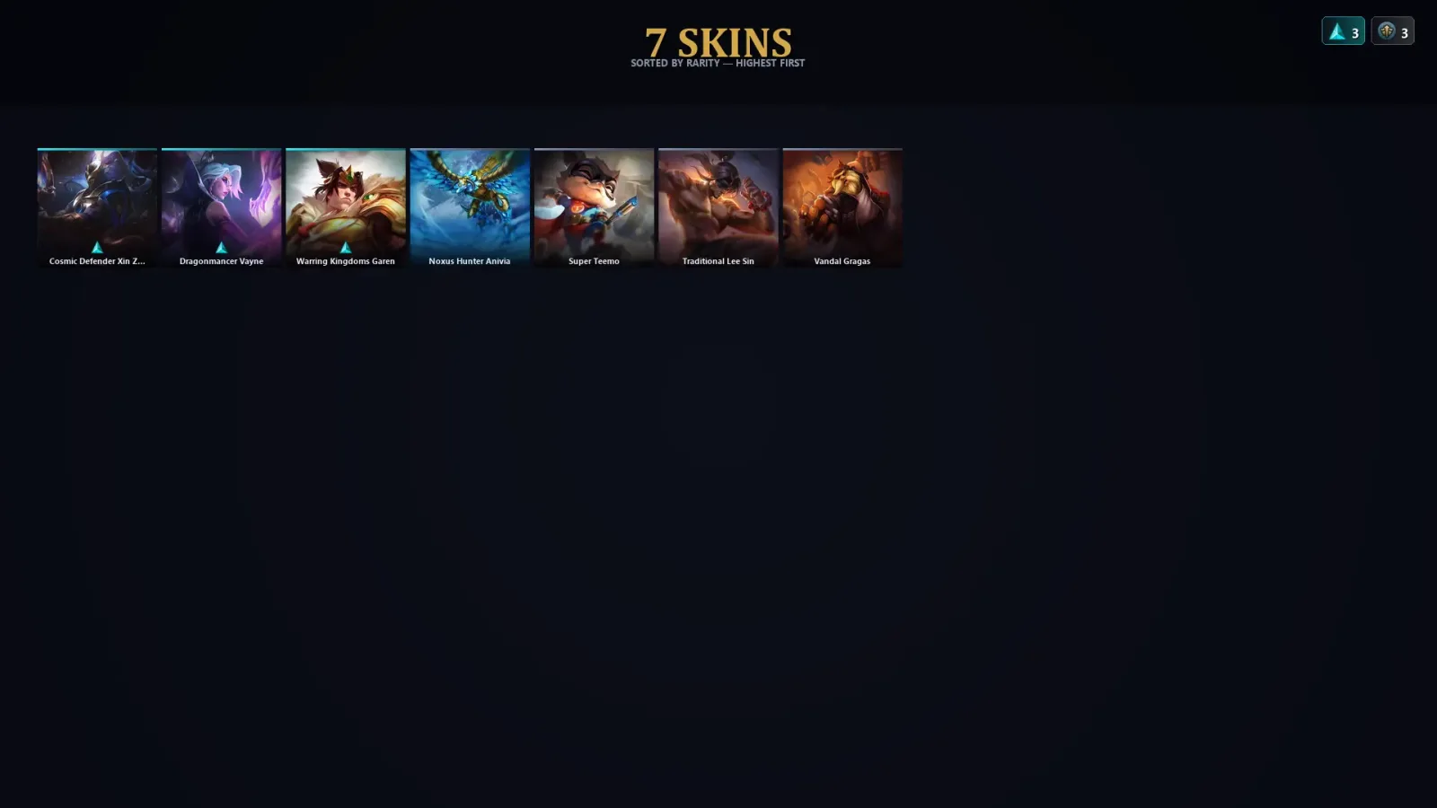 [LoL] | TR | Level 41 | Silver III | 41 Champions | 7 Skins | 14,830 BE