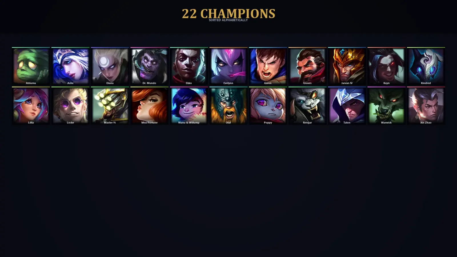 [LoL] | EUW | Level 31 | Bronze II | 22 Champions — LoL account