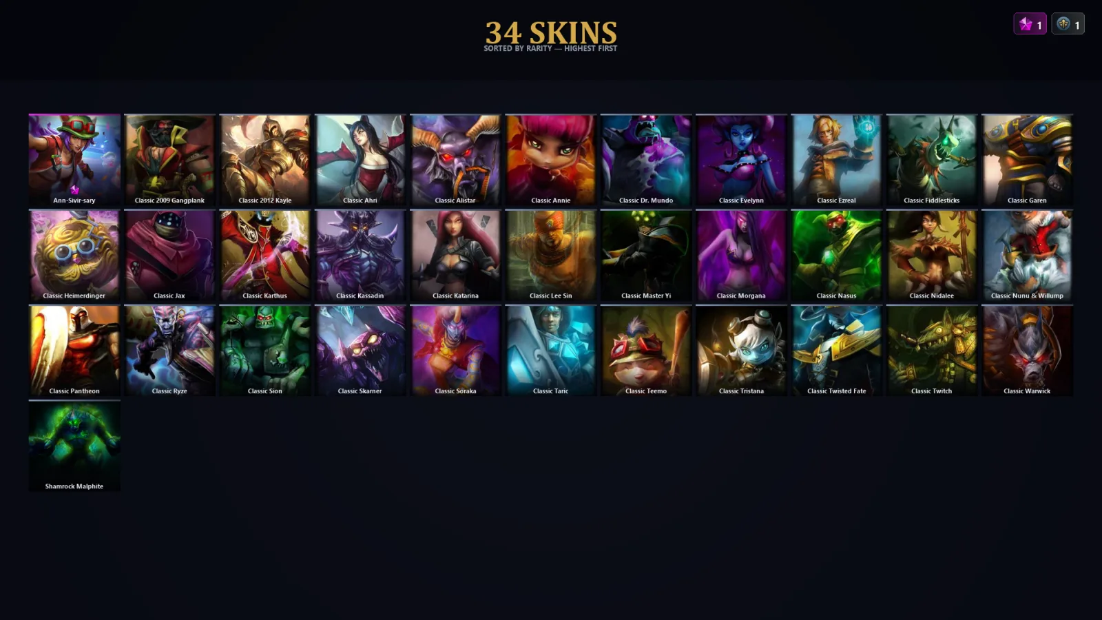 [LoL] | EUW | Level 40 | 2 Champions | 2 Skins | 56,810 BE