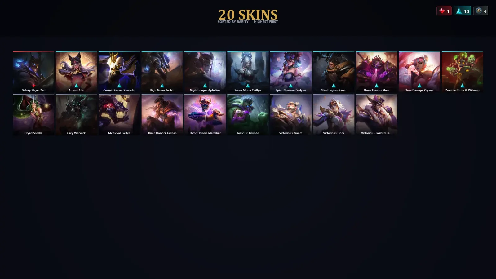 [LoL] | TR | Level 59 | Diamond III | 111 Champions | 20 Skins | 15,986 BE — LoL account