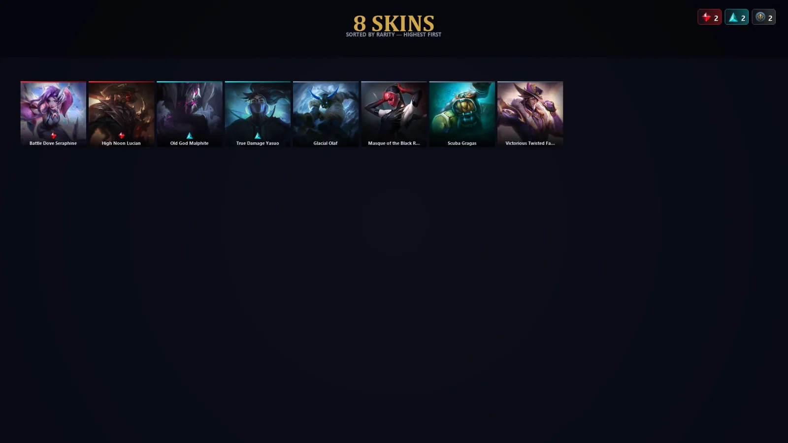 [LoL] | EUW | Level 45 | Platinum III | 65 Champions | 8 Skins