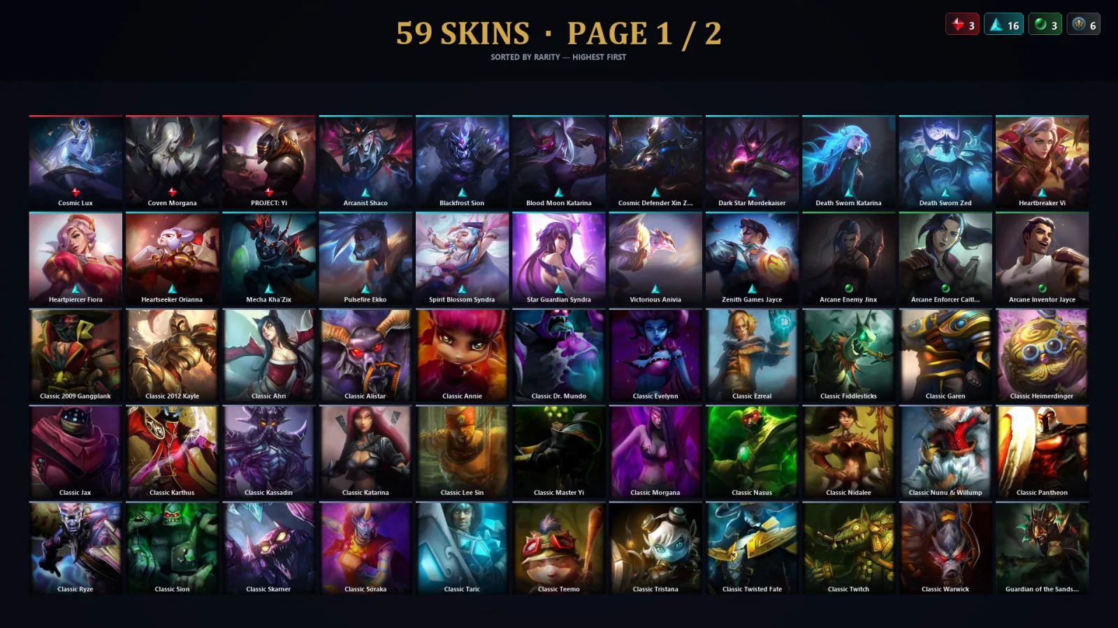 [LoL] | EUW | Level 52 | 84 Champions | 27 Skins