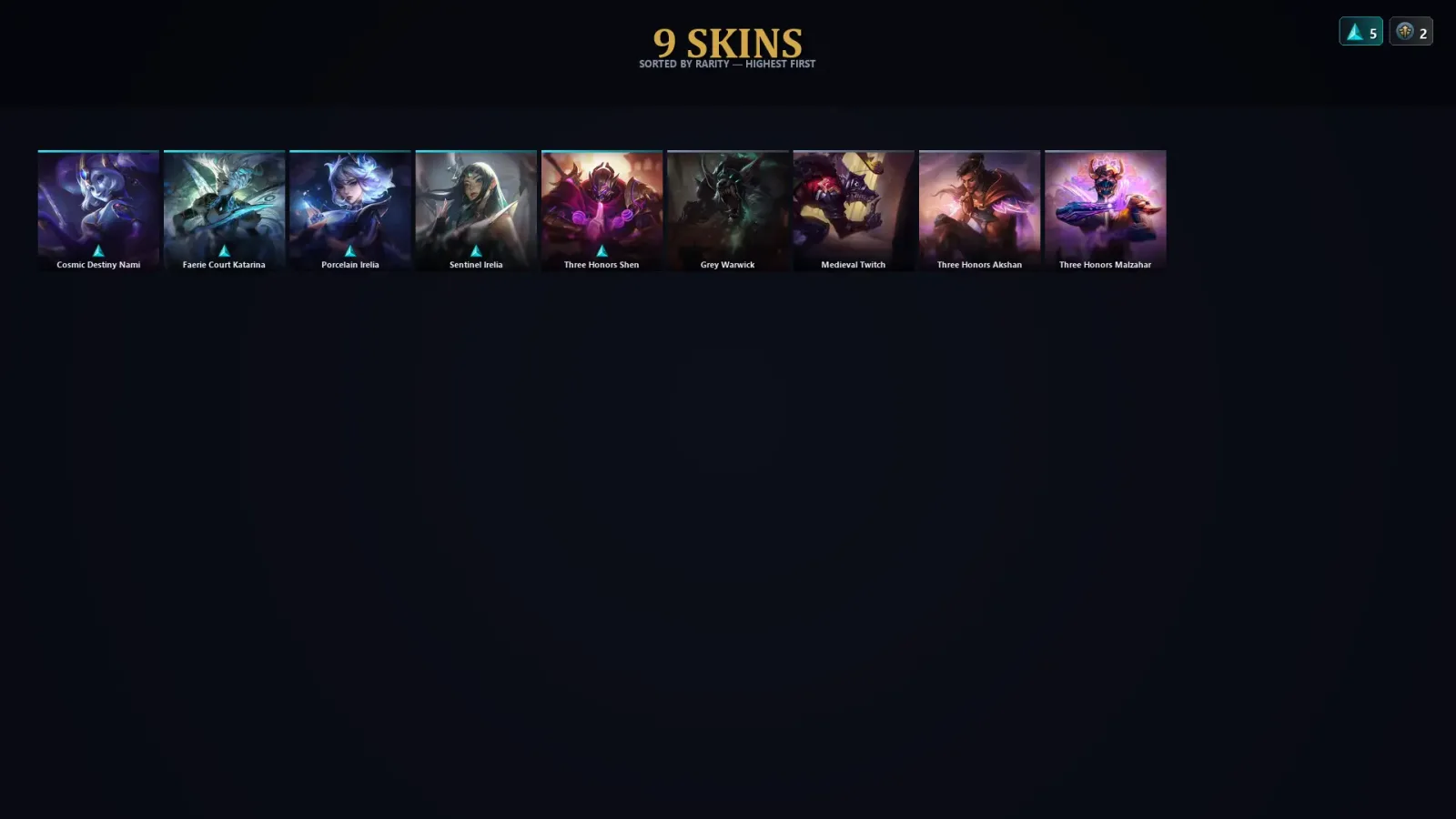 [LoL] | EUW | Level 40 | Platinum II | 31 Champions | 9 Skins | 73,800 BE