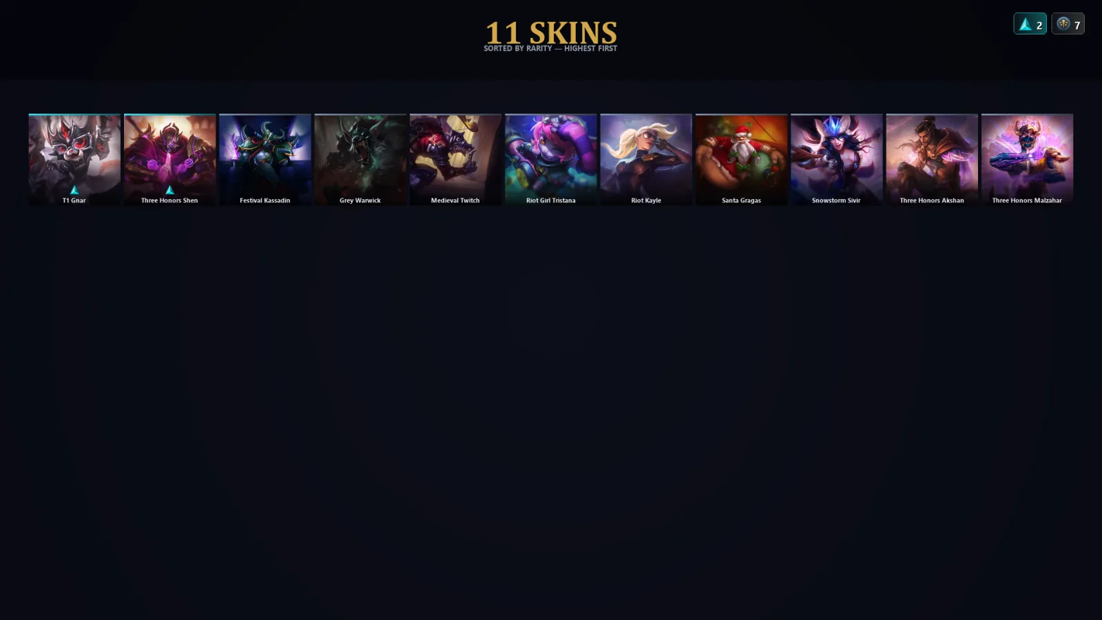 [LoL] | TR | Level 30 | Master | 60 Champions | 11 Skins | 10,774 BE