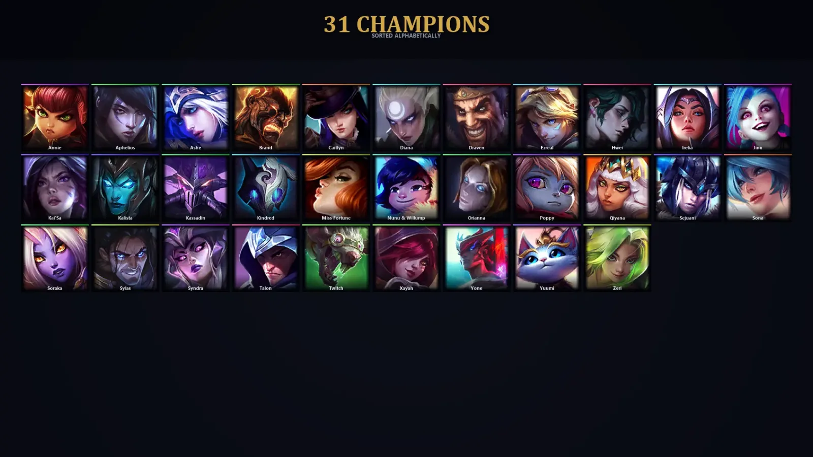 [LoL] | TR | Level 35 | Platinum III | 31 Champions — LoL account