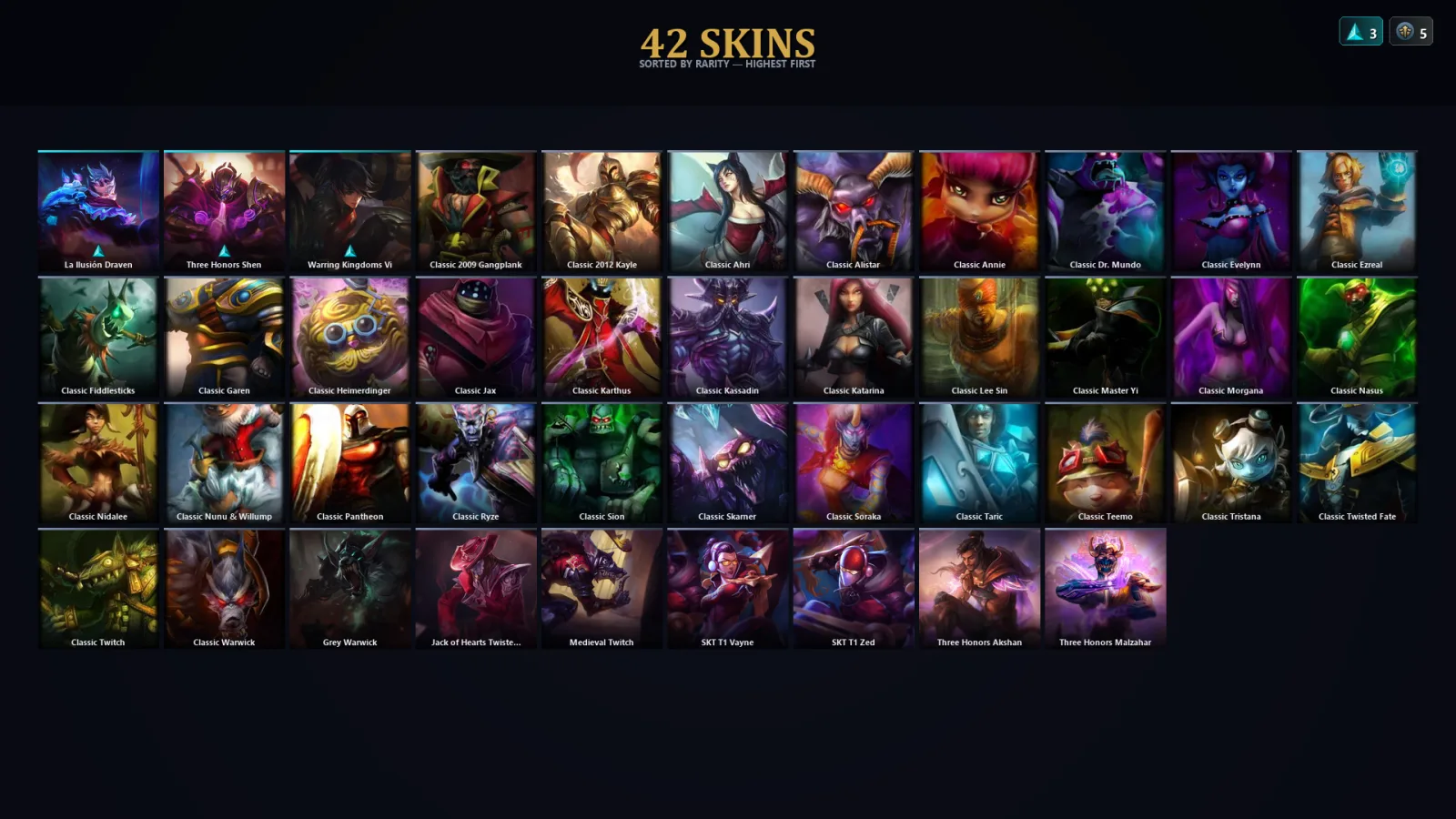 [LoL] | EUW | Level 30 | Master | 46 Champions | 10 Skins | 26,710 BE