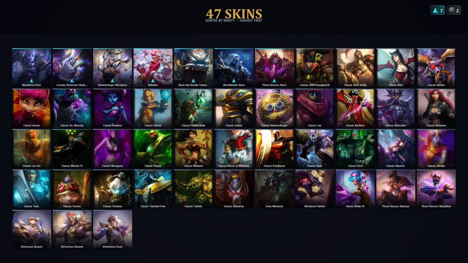 [LoL] | TR | Level 69 | Emerald II | 113 Champions | 15 Skins