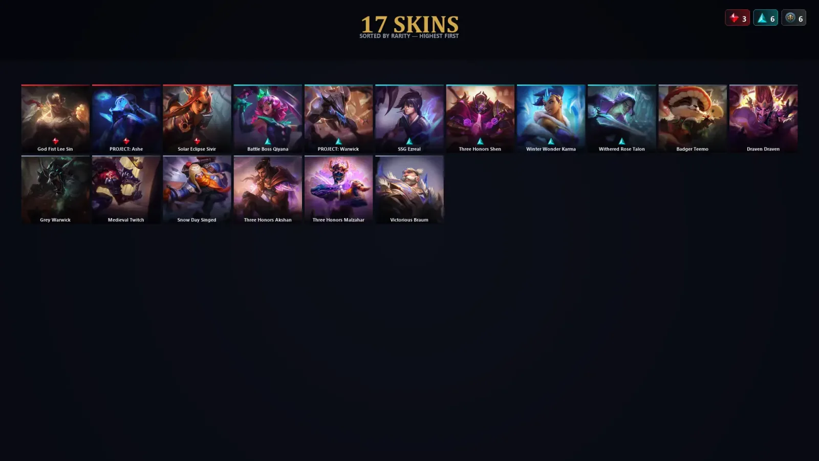 [LoL] | TR | Level 56 | Emerald IV | 81 Champions | 17 Skins