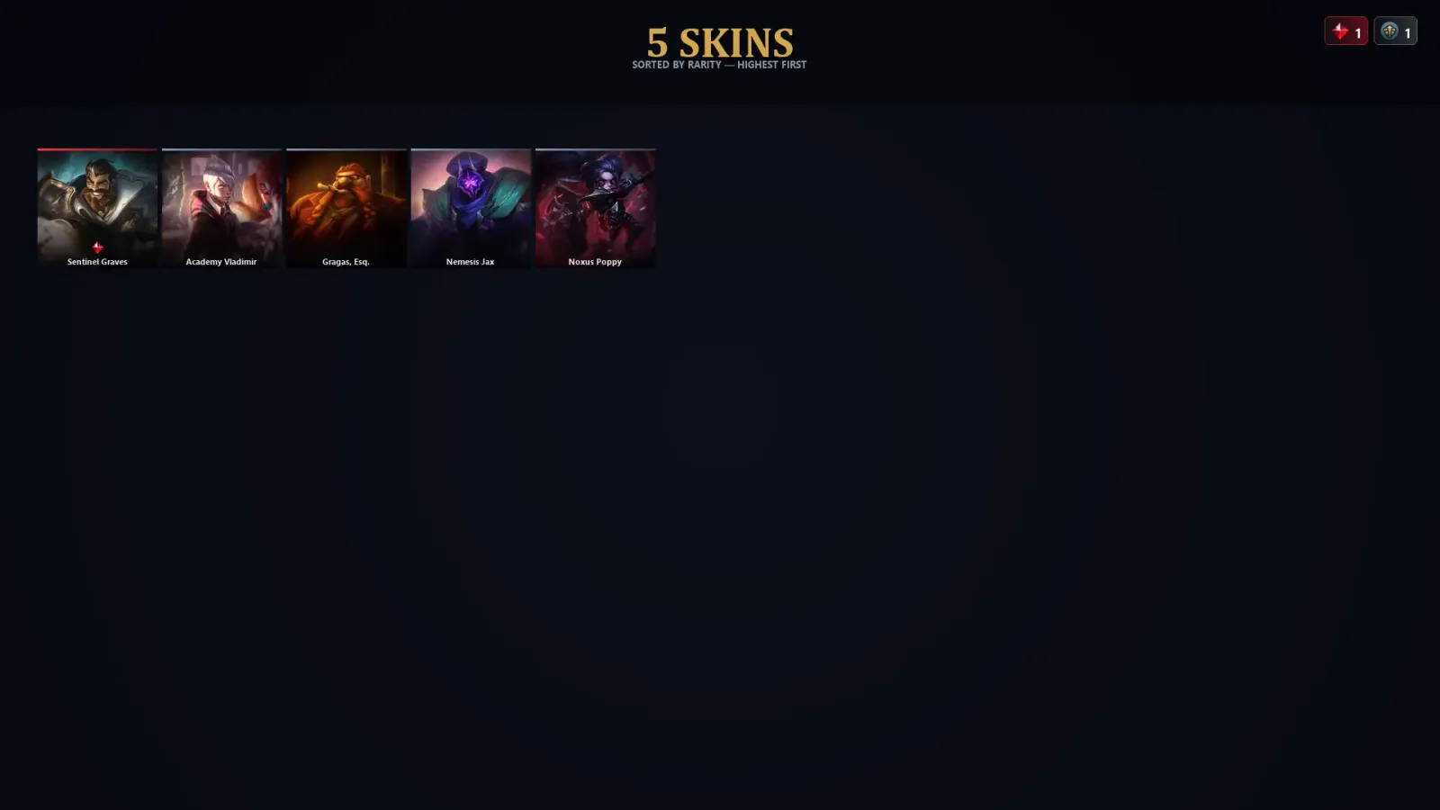 [LoL] | EUW | Level 34 | Gold II | 47 Champions | 5 Skins with Kindred
