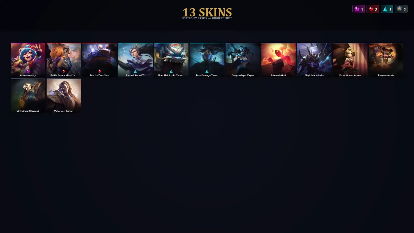 [LoL] | EUW | Level 70 | Silver II | 86 Champions | 13 Skins — LoL account