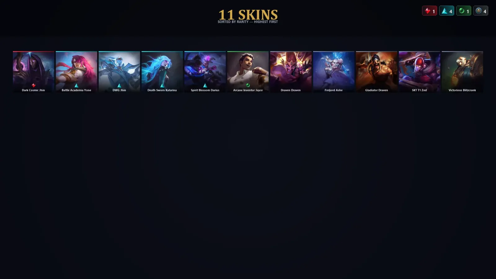 [LoL] | TR | Level 61 | Silver IV | 35 Champions | 11 Skins | 12,870 BE