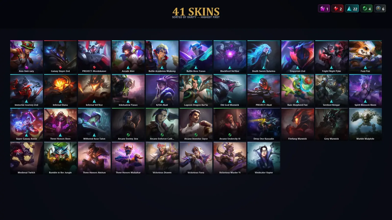 [LoL] | TR | Level 121 | Gold IV | 150 Champions | 41 Skins | 14,113 BE — LoL account