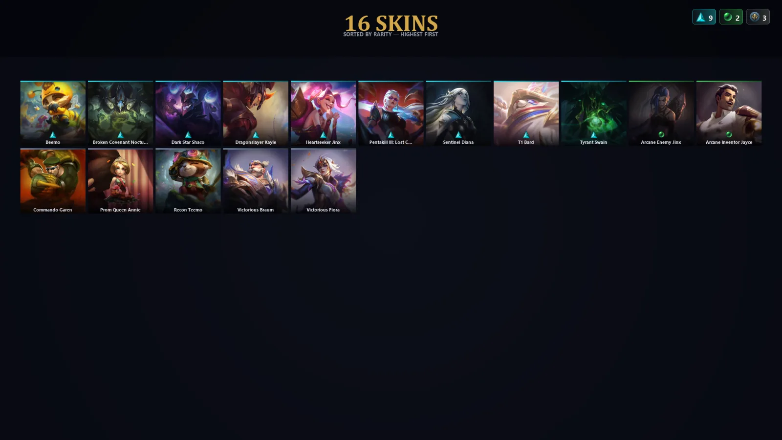[LoL] | EUW | Level 90 | Emerald IV | 75 Champions | 16 Skins | 16,901 BE — LoL account