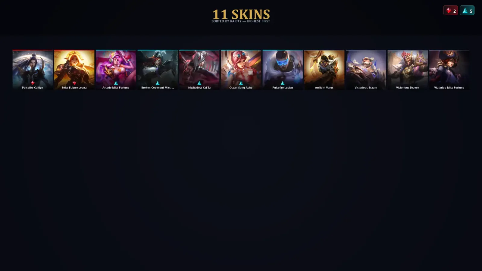 [LoL] | EUW | Level 47 | Diamond IV | 104 Champions | 11 Skins | 13,581 BE — LoL account