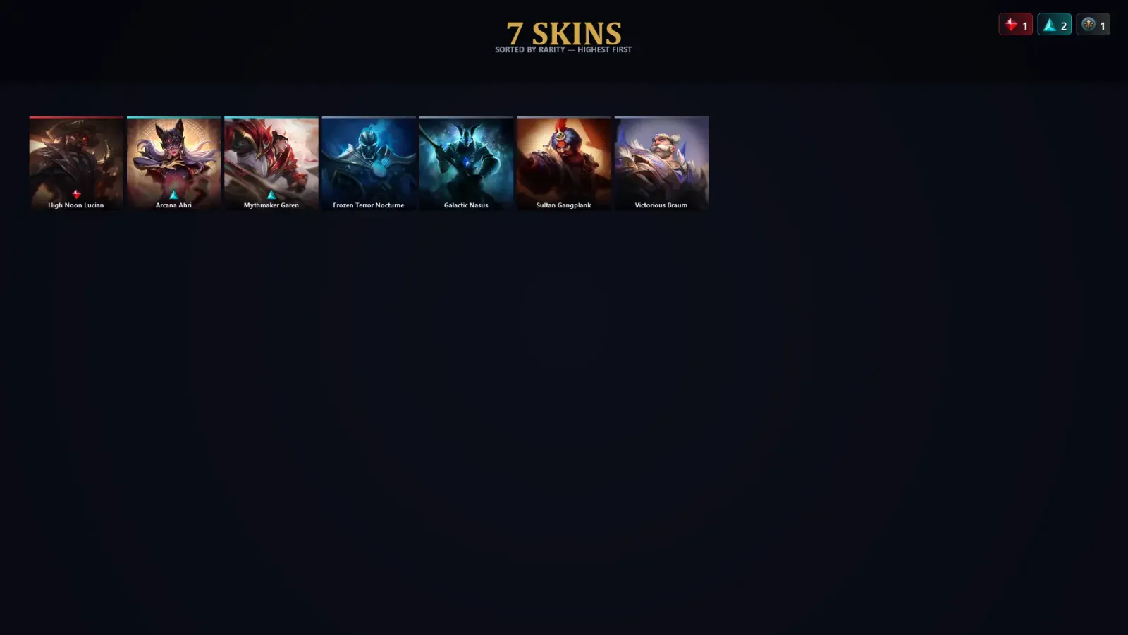 [LoL] | EUW | Level 71 | Emerald III | 87 Champions | 7 Skins