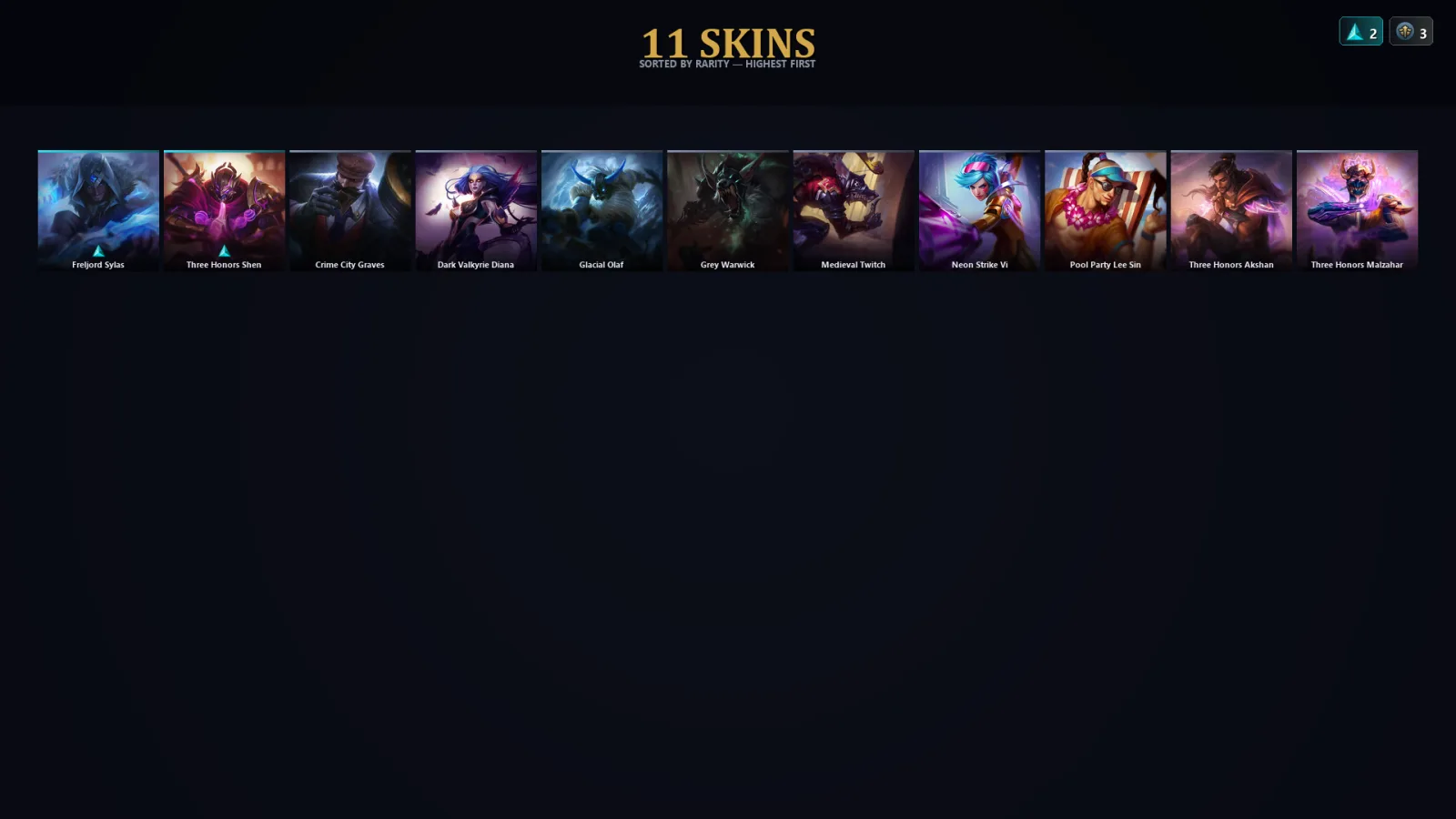 [LoL] | EUW | Level 30 | Master | 36 Champions | 11 Skins | 23,684 BE